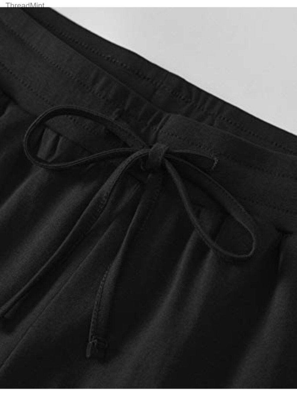 100% Cotton Knit Pajama Joggers Lounge Pants - Picture 3 of 6